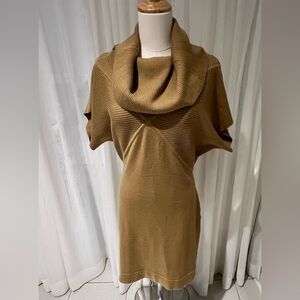 Buy 1 get 1  free Nine West Camel Sweater dress 
Excellent like new size XS